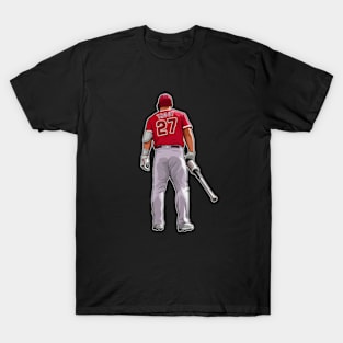 Mike Trout #27 In Games T-Shirt